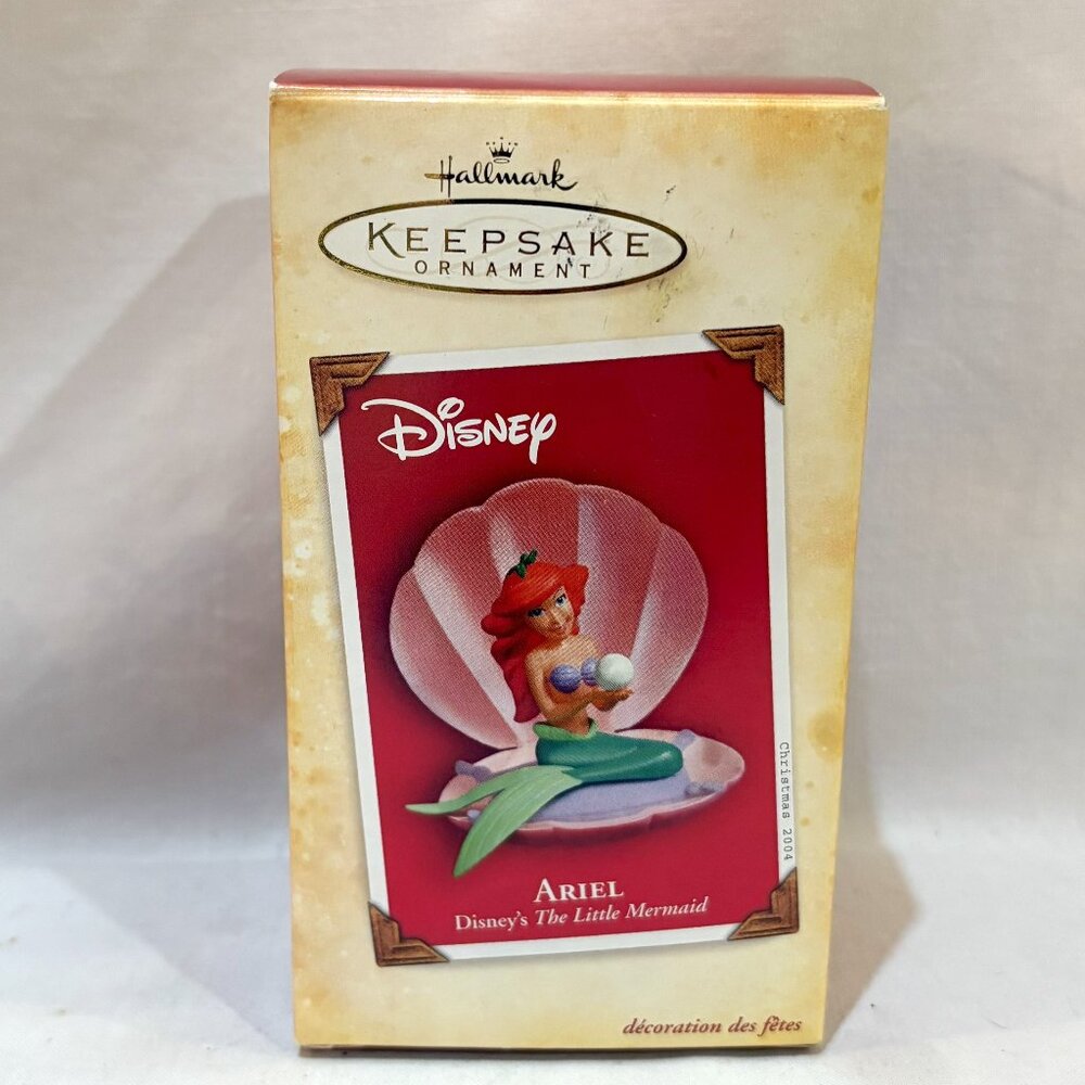 Disney Little Mermaid Ariel Hallmark 2004 Christmas Ornament